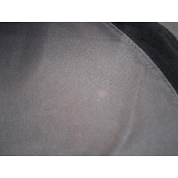 Harley-Davidson Gray & Black Long Sleeve Shirt With Orange Logo Mens L Cotton Bl - Picture 3 of 9